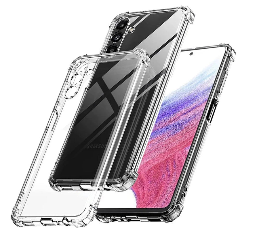 Galaxy S23 FE Kılıf Zore 2mm Anti Shock Silikon - Renksiz