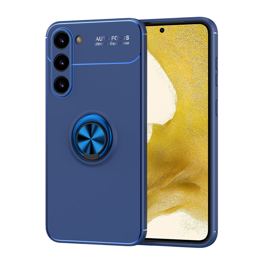 Galaxy S23 Kılıf Zore Ravel Silikon Kılıf - Mavi