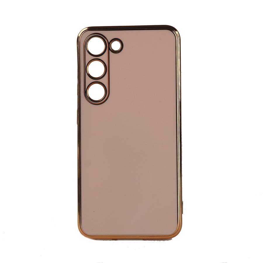 Galaxy S23 Plus Kılıf Zore Bark Kılıf - Rose Gold
