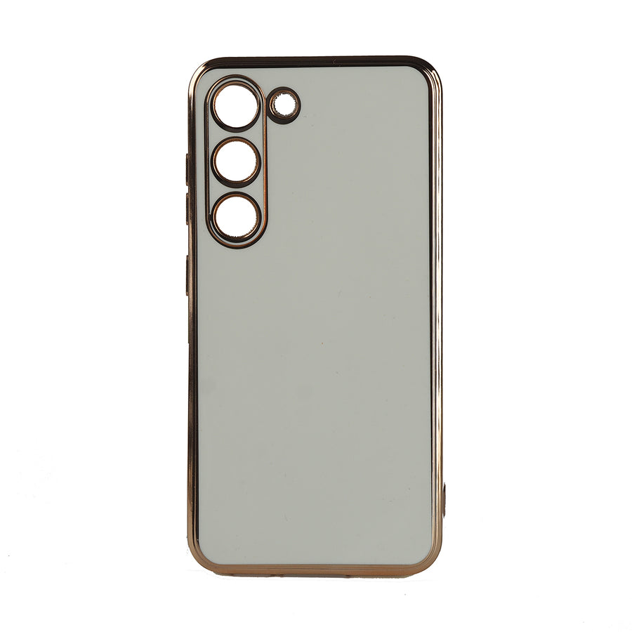 Galaxy S23 Plus Kılıf Zore Bark Kılıf - Beyaz