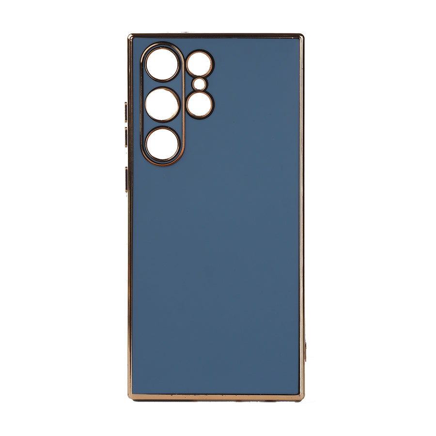 Galaxy S23 Ultra Kılıf Zore Bark Kılıf - Mavi