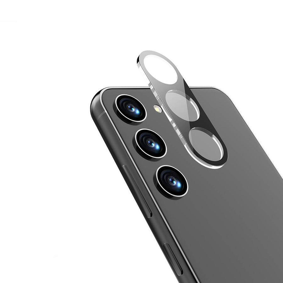 Galaxy S24 FE Zore 3D Kamera Camı - Siyah