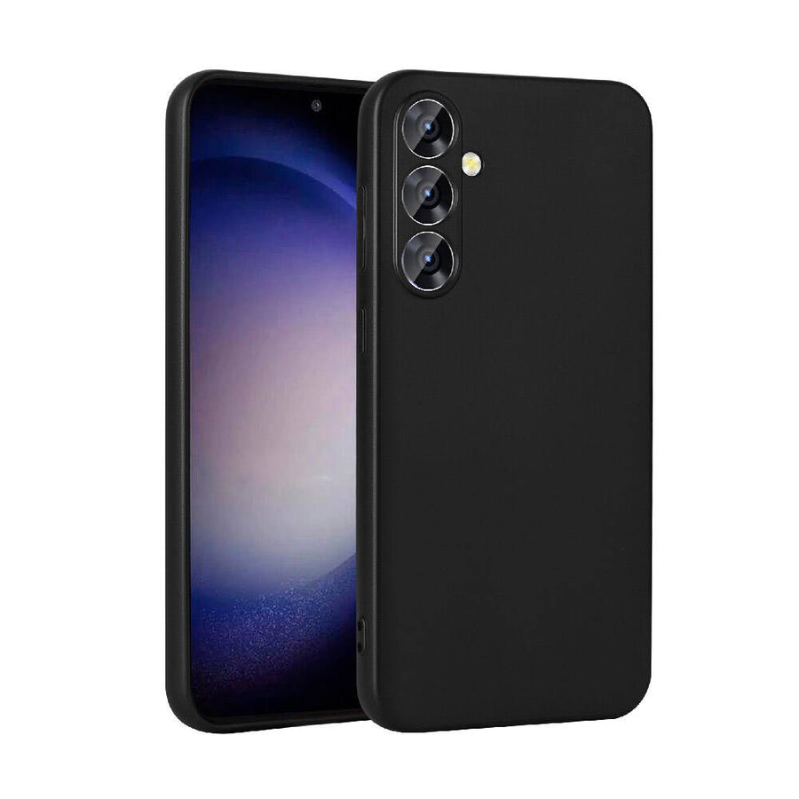 Galaxy S24 Kılıf Zore Premier Silikon Kılıf - Siyah