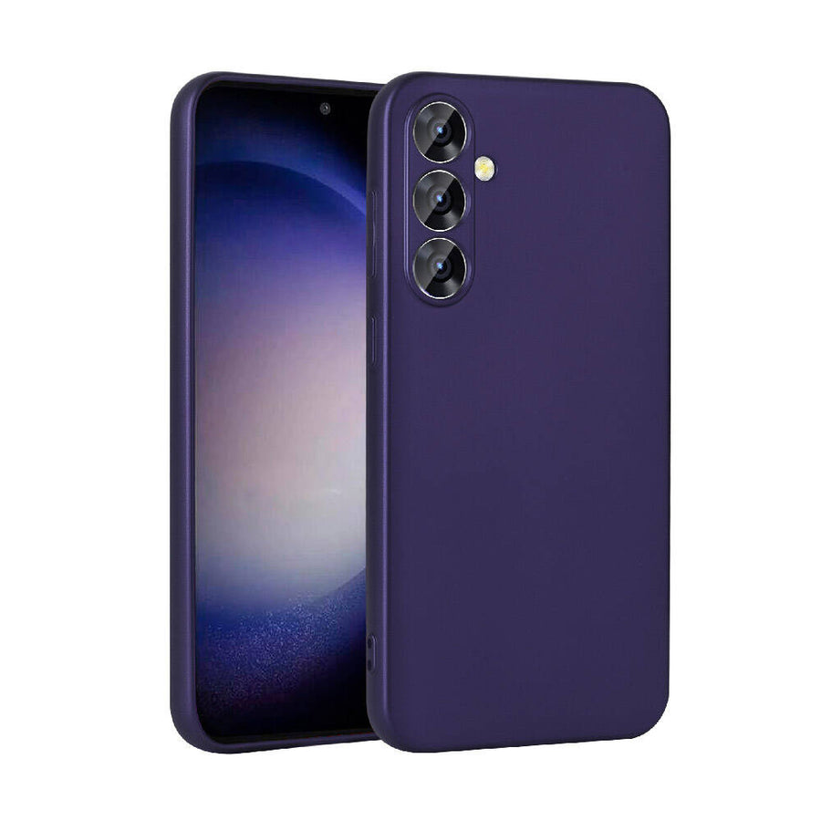 Galaxy S24 Kılıf Zore Premier Silikon Kılıf - Lacivert