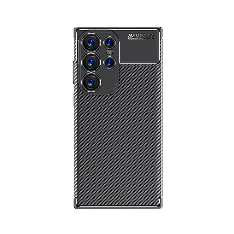 Galaxy S24 Ultra Kılıf Zore Negro Silikon Kılıf - Siyah