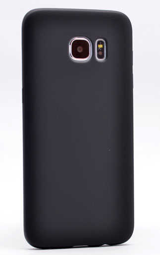 Galaxy S7 Kılıf Zore Premier Silikon Kılıf - Siyah