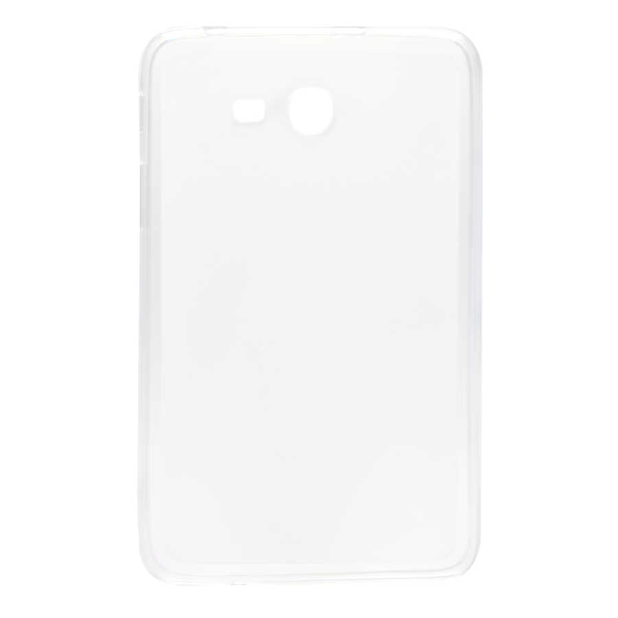 Galaxy Tab 3 Lite 7.0 T110 Kılıf Zore Tablet Süper Silikon Kılıf - Beyaz