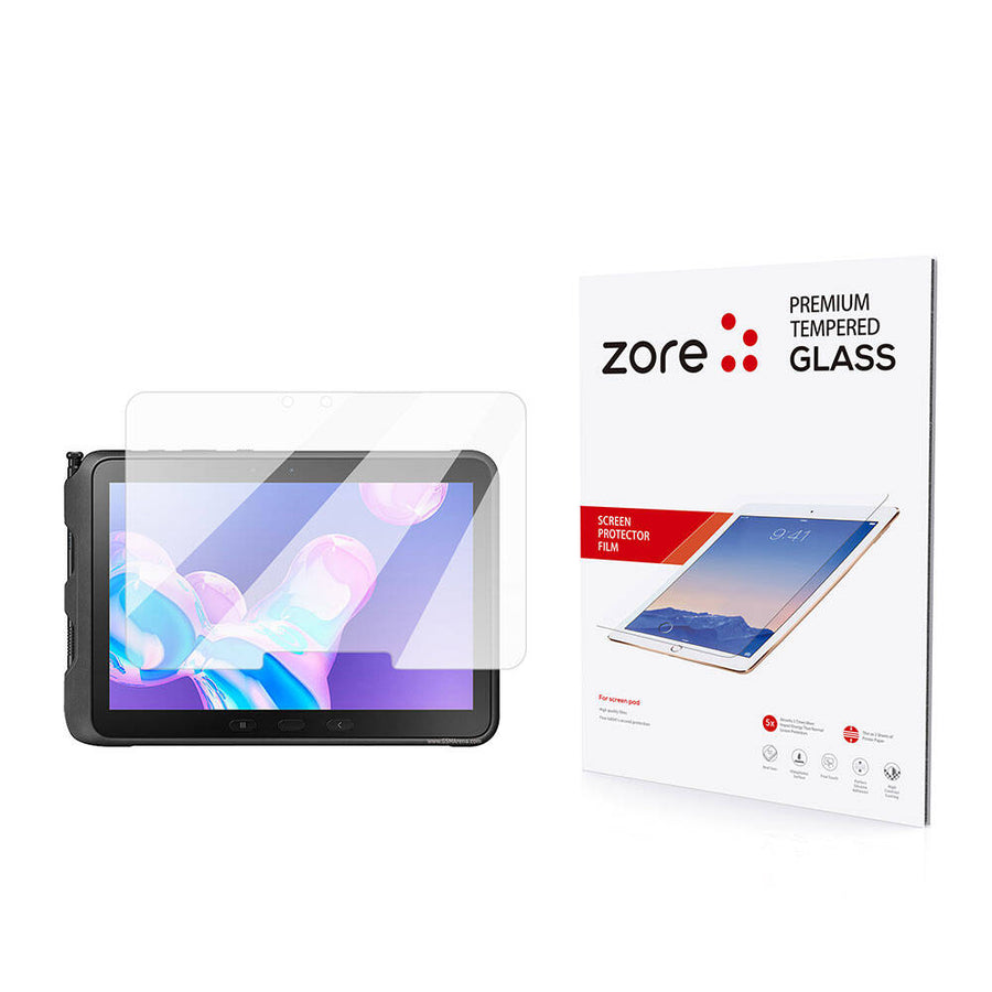 Galaxy Tab Active Pro 10.1 T540 Zore Tablet Temperli Cam Ekran Koruyucu - Renksiz