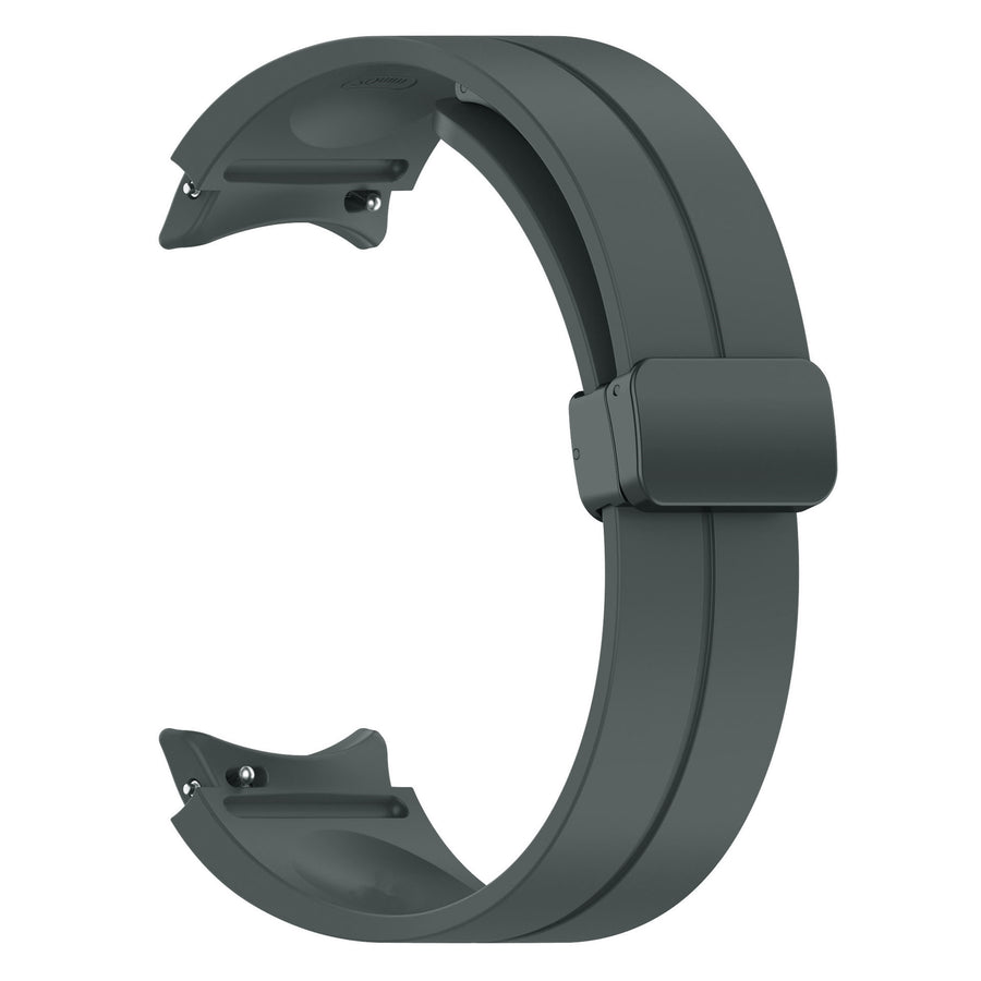Galaxy Watch 4 Classic 42mm Zore KRD-84 Silikon Kordon - Koyu Gri