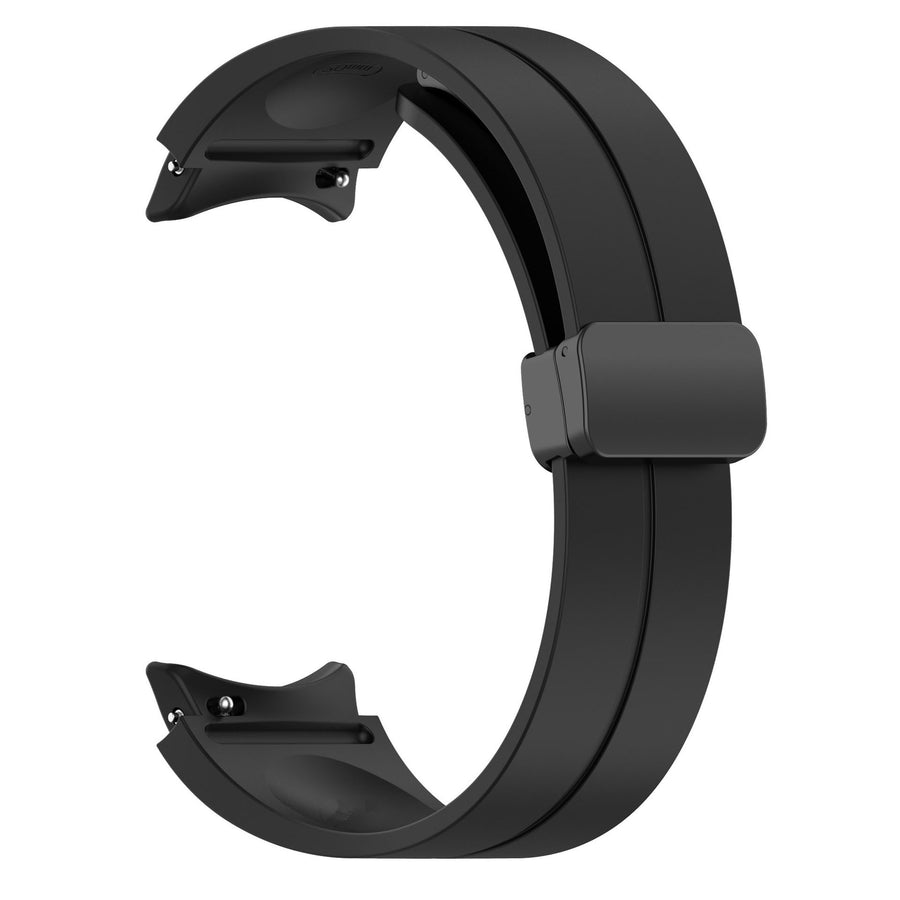 Galaxy Watch 4 Classic 42mm Zore KRD-84 Silikon Kordon - Siyah