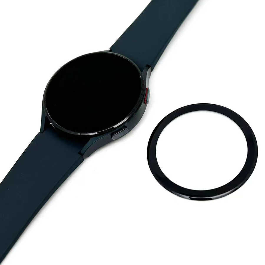 Galaxy Watch 5 44mm Zore PMMA Pet Saat Ekran Koruyucu - Siyah