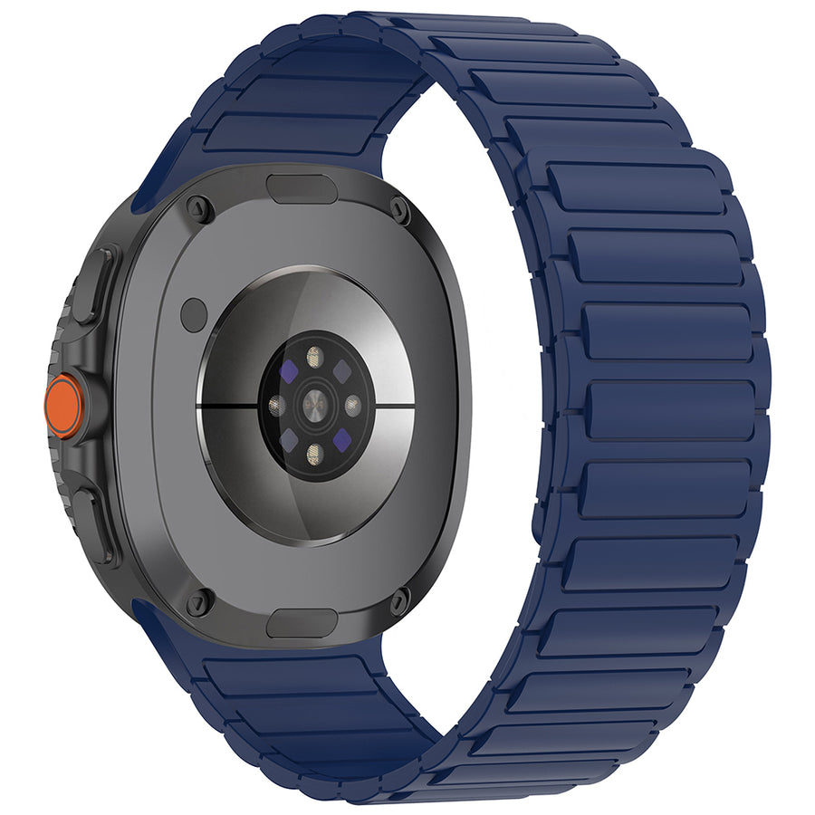 Galaxy Watch 8 Zore KRD-146 Silikon Kordon Strap Kayış - Midnight Blue