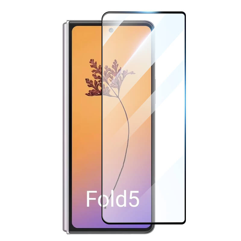 Galaxy Z Fold 5 Zore Etnaa Cam Ekran Koruyucu - Siyah