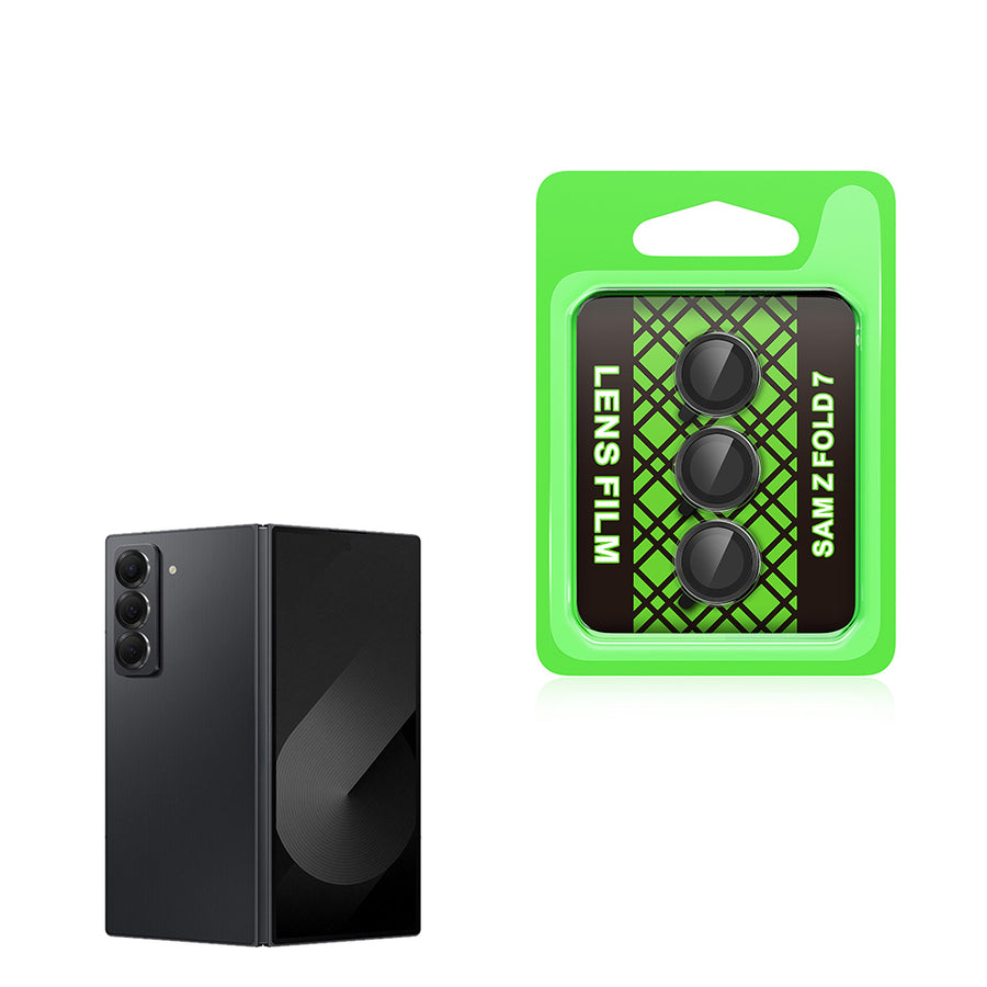 Galaxy Z Fold 7 Zore CL-07 Kamera Lens Koruyucu - Siyah