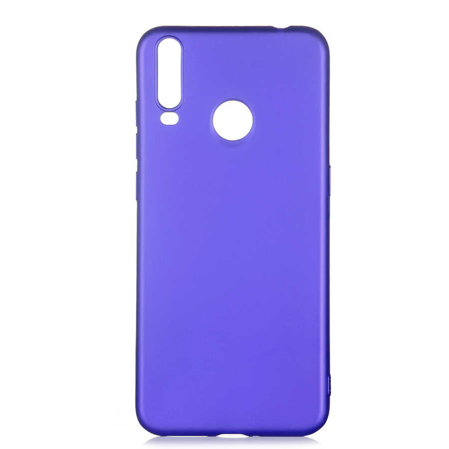 General Mobile 10 Kılıf Zore Premier Silikon Kılıf - Saks Mavi