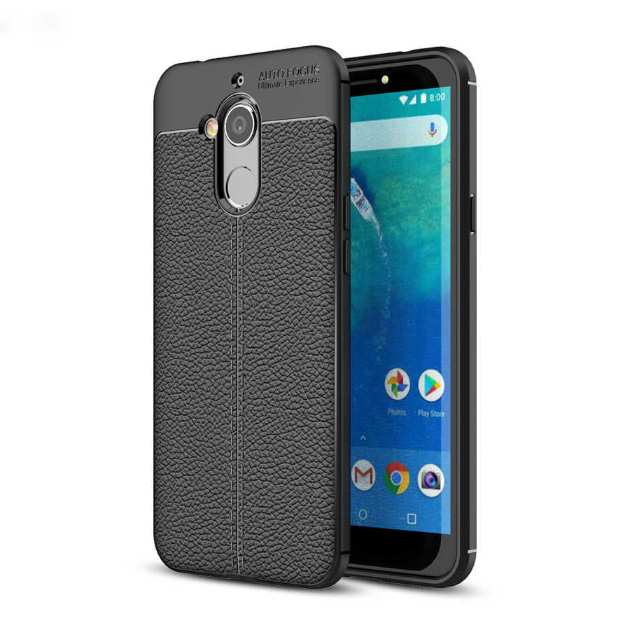 General Mobile 8 Go Kılıf Zore Niss Silikon Kılıf - Siyah