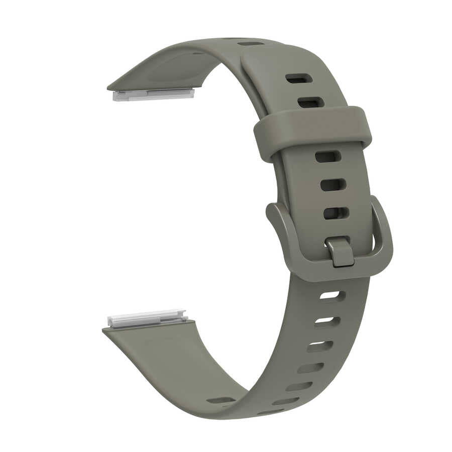 Huawei Band 7 KRD-71 Silikon Kordon - Gri