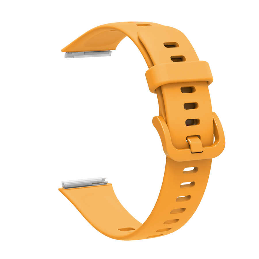 Huawei Band 7 KRD-71 Silikon Kordon - Sarı