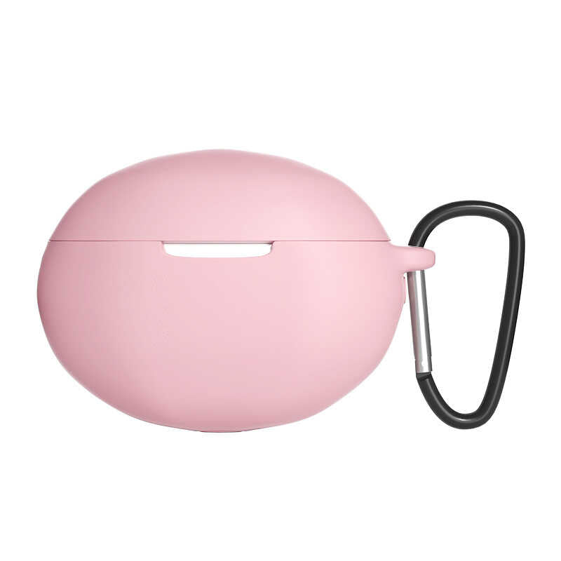 Huawei FreeBuds 4i Zore Standart Silikon Kılıf - Pembe