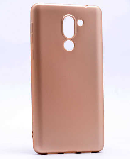 Huawei GR5 2017 Honor 6x Kılıf Zore Premier Silikon Kılıf - Gold