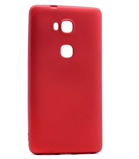 Huawei GR5 Kılıf Zore Premier Silikon Kılıf - Kırmızı