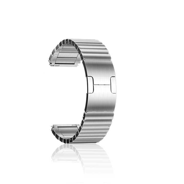Huawei GT2 46mm KRD-35 22mm Metal Kordon - Gümüş