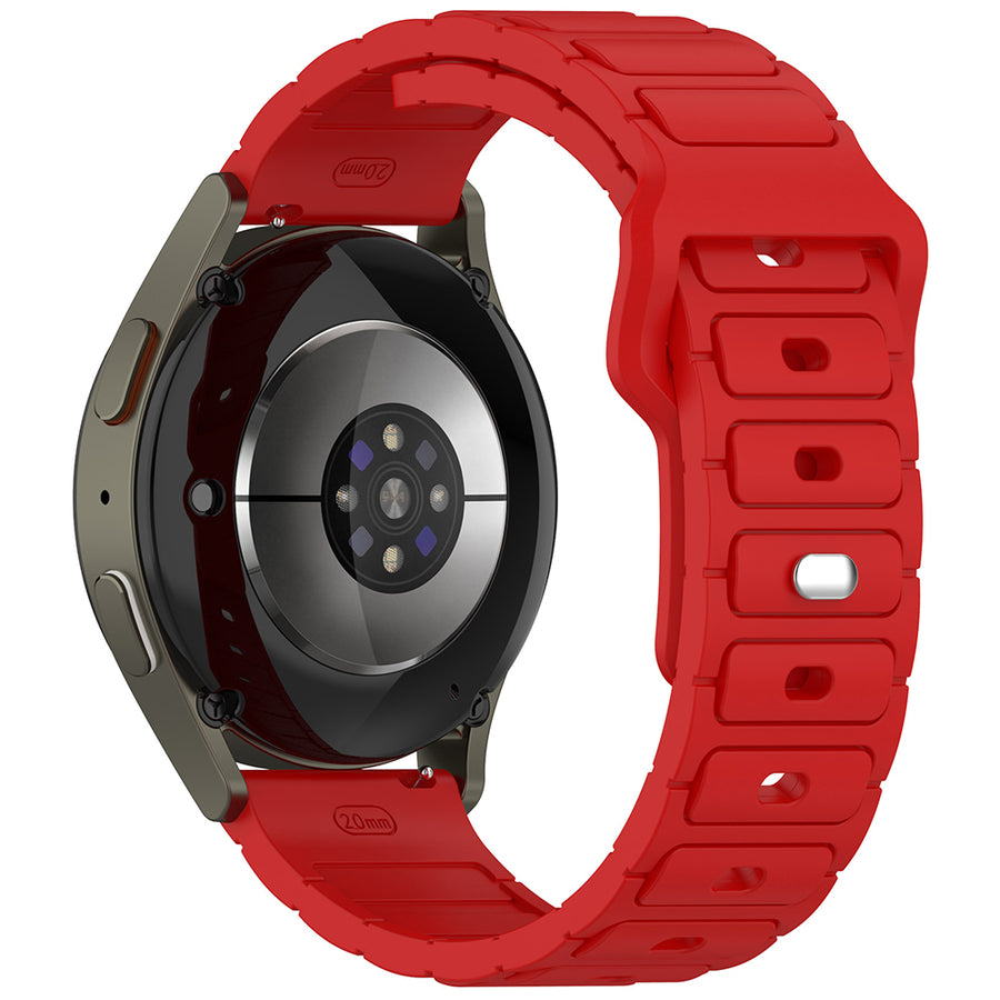 Huawei GT2 46mm Zore KRD-132 22mm Silikon Kordon Strap Kayış - Kırmızı