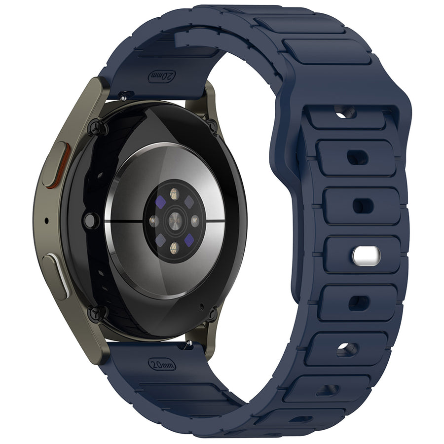 Huawei GT2 46mm Zore KRD-132 22mm Silikon Kordon Strap Kayış - Midnight