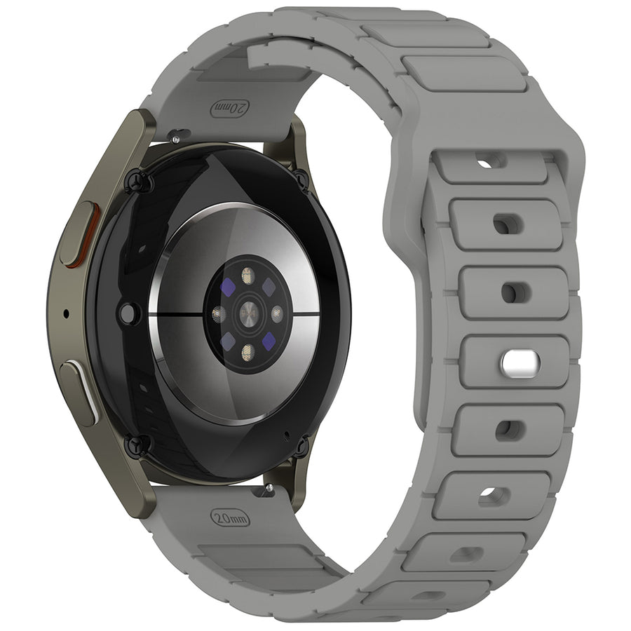 Huawei GT2 46mm Zore KRD-132 22mm Silikon Kordon Strap Kayış - Gri