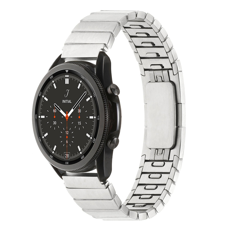 Huawei GT2 46mm Zore KRD-82 22mm Metal Kordon - Gümüş