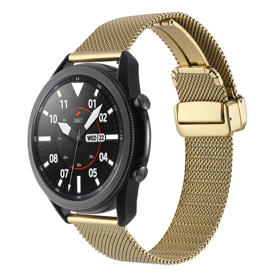 Huawei GT2 46mm Zore KRD-85 22mm Metal Kordon - Gold