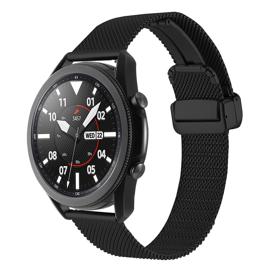 Huawei GT2 46mm Zore KRD-85 22mm Metal Kordon - Siyah