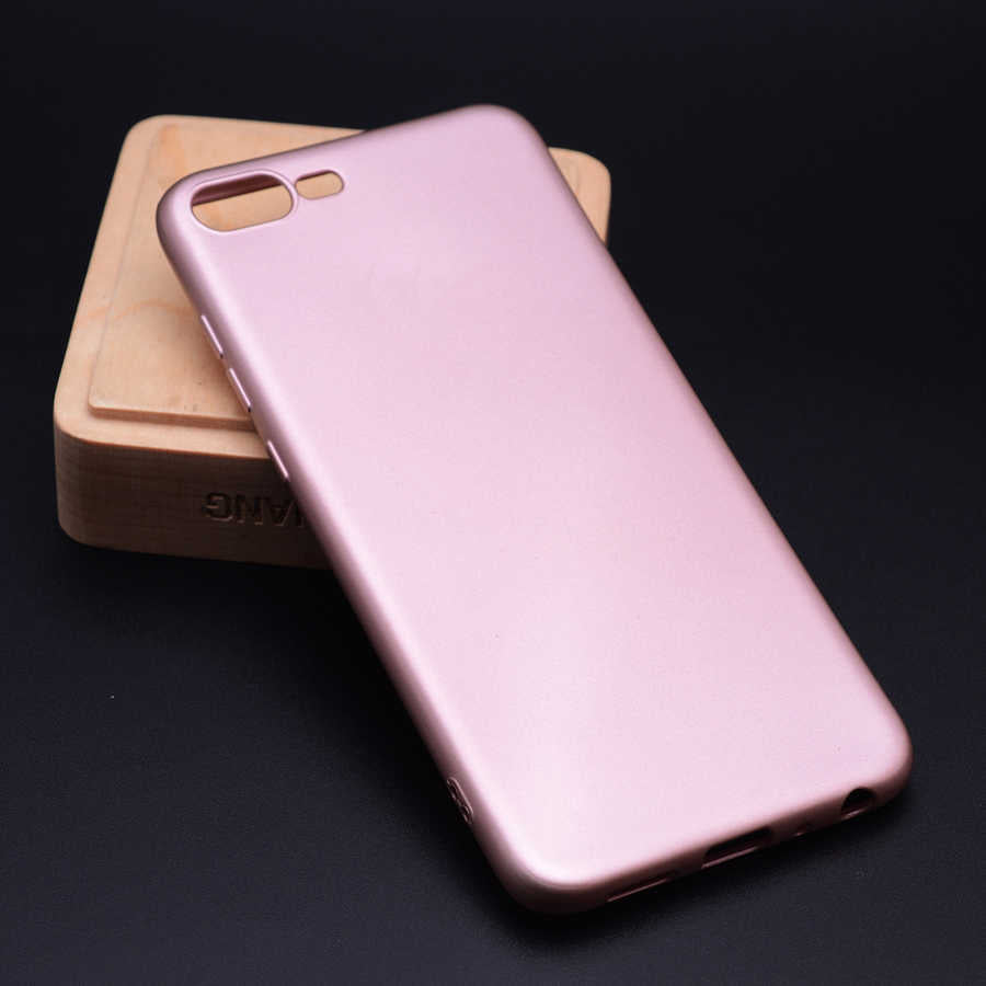Huawei Honor 10 Kılıf Zore Premier Silikon Kılıf - Rose Gold