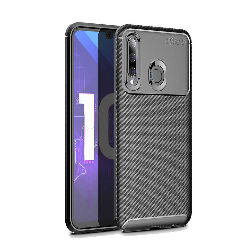 Huawei Honor 20 Lite Kılıf Zore Negro Silikon Kılıf - Siyah