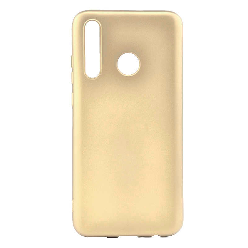 Huawei Honor 20 Lite Kılıf Zore Premier Silikon Kılıf - Gold