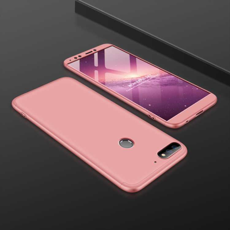 Huawei Y7 2018 Kılıf Zore Ays Kılıf - Rose Gold