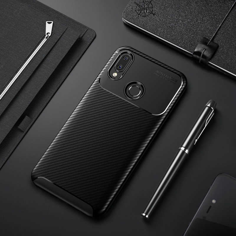 Huawei Honor Play Kılıf Zore Negro Silikon Kılıf - Siyah