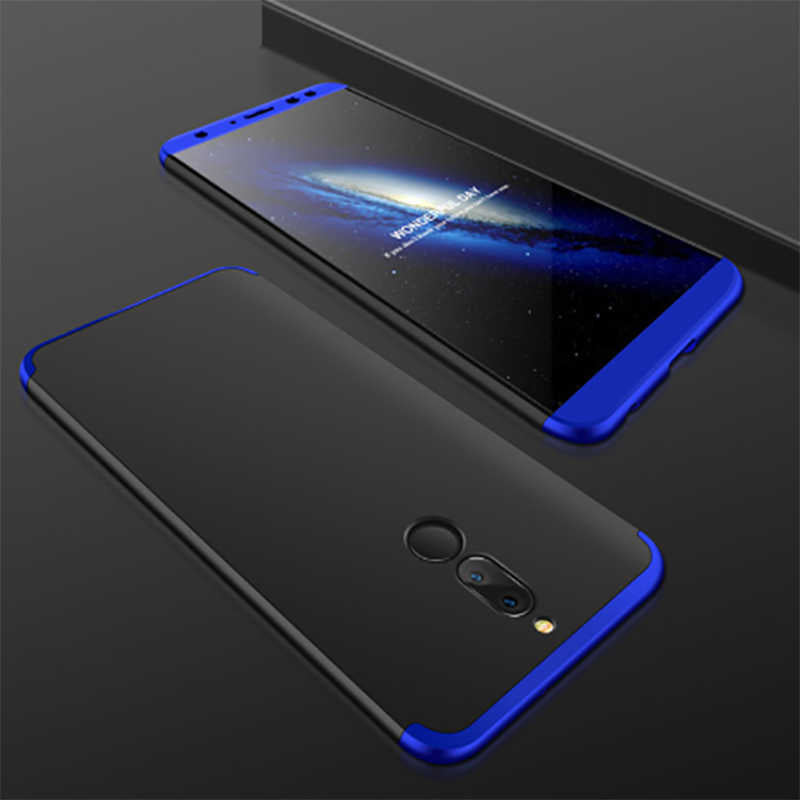 Huawei Mate 10 Lite Kılıf Zore Ays Kılıf - Siyah-Mavi
