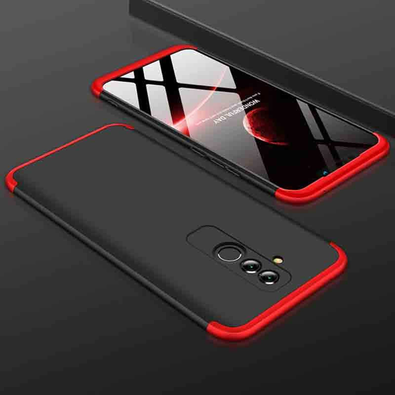 Huawei Mate 20 Lite Kılıf Zore Ays Kılıf - Siyah-Kırmızı