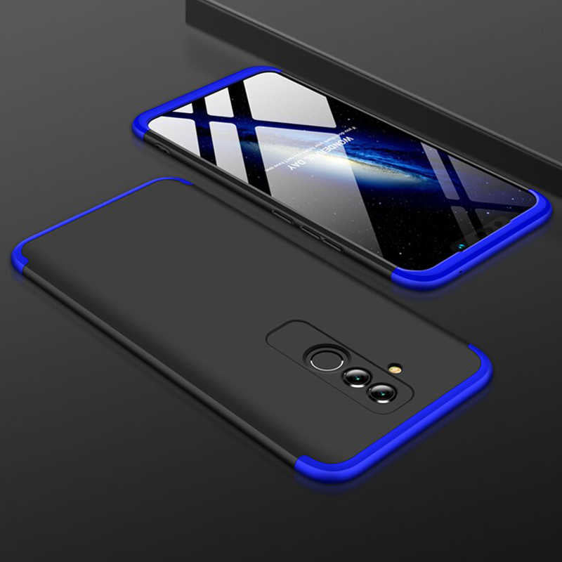 Huawei Mate 20 Lite Kılıf Zore Ays Kılıf - Siyah-Mavi