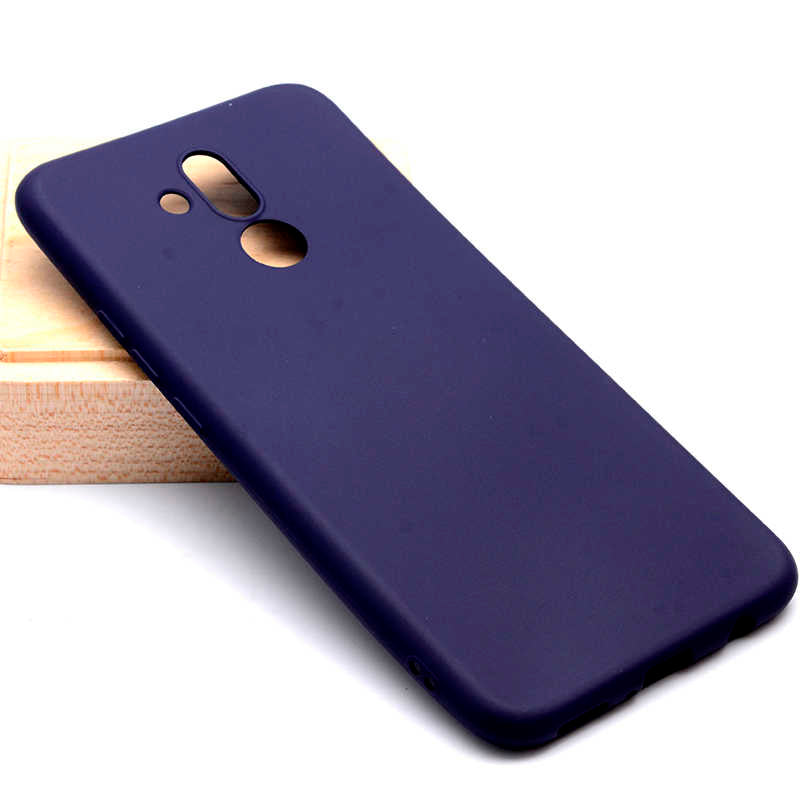 Huawei Mate 20 Lite Kılıf Zore Premier Silikon Kılıf - Lacivert