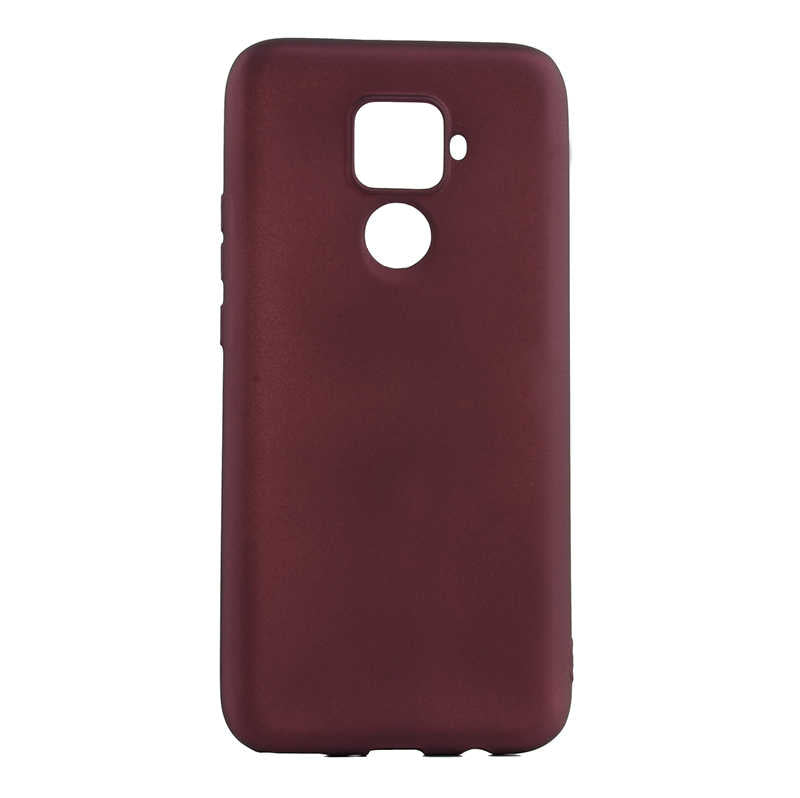 Huawei Mate 30 Lite Kılıf Zore Premier Silikon Kılıf - Mürdüm