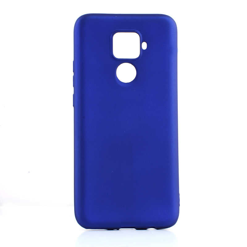 Huawei Mate 30 Lite Kılıf Zore Premier Silikon Kılıf - Saks Mavi