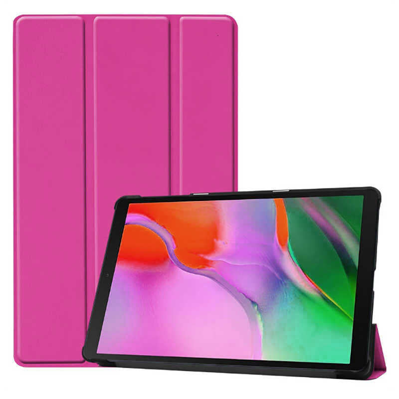 Huawei MatePad T8 Zore Smart Cover Standlı 1-1 Kılıf - Pembe