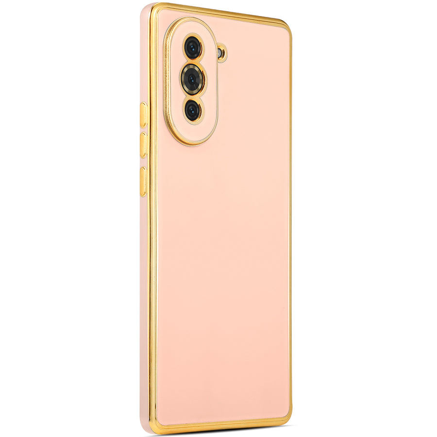 Huawei Nova 10 Kılıf Zore Bark Kılıf - Rose Gold