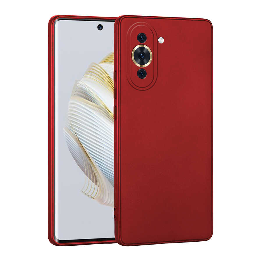Huawei Nova 10 Kılıf Zore Premier Silikon Kılıf - Kırmızı
