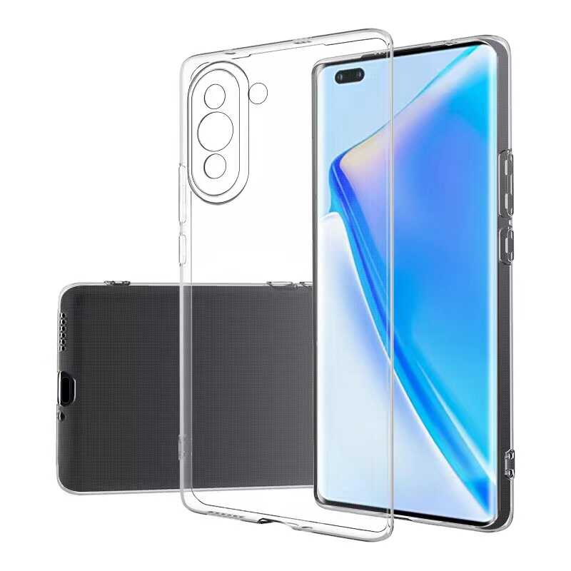 Huawei Nova 10 Pro Kılıf Zore Süper Silikon Kılıf - Renksiz