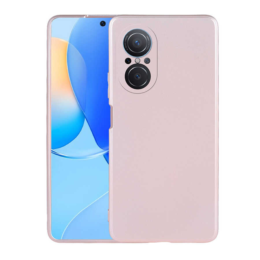 Huawei Nova 9 SE Kılıf Zore Premier Silikon Kılıf - Rose Gold