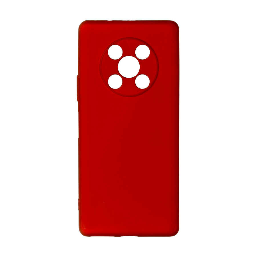 Huawei Nova Y90 Kılıf Zore Biye Silikon - Kırmızı