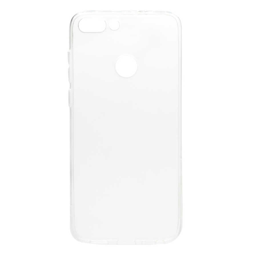 Huawei P Smart Kılıf Zore Süper Silikon Kılıf - Renksiz